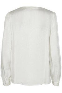 Kaffe KAvianna Blouse-Chalk-Fi&Co Boutique