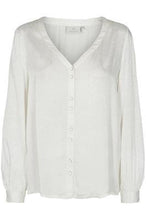 Load image into Gallery viewer, Kaffe KAvianna Blouse-Chalk-Fi&amp;Co Boutique
