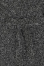 Load image into Gallery viewer, Kaffe KAwendy Wrap Cardigan-Dark Grey Melange-Fi&amp;Co Boutique
