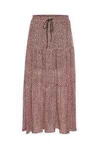 Kaffe KAwillia Maxi Skirt-Old Rose-Fi&Co Boutique