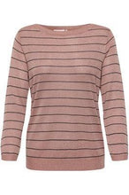 Load image into Gallery viewer, Kaffe Lurex Pullover-Old Rose-Fi&amp;Co Boutique
