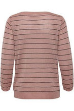 Load image into Gallery viewer, Kaffe Lurex Pullover-Old Rose-Fi&amp;Co Boutique
