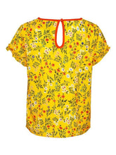 Load image into Gallery viewer, konAGNES S/S TOP WVN-Solar Power/Meadow Flo-Fi&amp;Co Boutique
