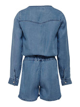 Load image into Gallery viewer, konJULIE DNM PLAYSUIT-Dark Blue Denim-Fi&amp;Co Boutique
