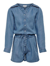 Load image into Gallery viewer, konJULIE DNM PLAYSUIT-Dark Blue Denim-Fi&amp;Co Boutique
