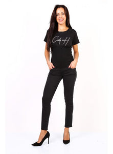 Maternity Jeans JD269DN-Black-Fi&Co Boutique