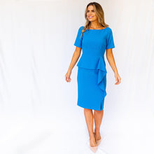 Load image into Gallery viewer, Mellaris Jayne Dress-Marina Blue-Fi&amp;Co Boutique
