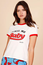 Load image into Gallery viewer, Minueto Call Me T-Shirt-White-Fi&amp;Co Boutique
