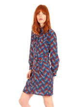 Load image into Gallery viewer, Minueto Long Norman Dress-Blue-Fi&amp;Co Boutique
