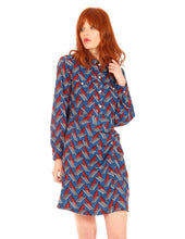 Load image into Gallery viewer, Minueto Long Norman Dress-Blue-Fi&amp;Co Boutique
