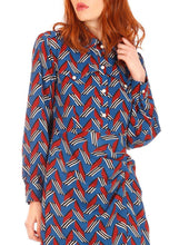 Load image into Gallery viewer, Minueto Long Norman Dress-Blue-Fi&amp;Co Boutique

