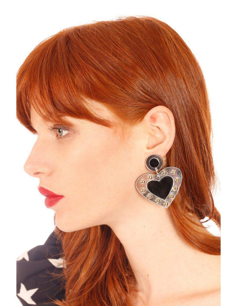 Minueto Love Earrings-Black-Fi&Co Boutique