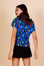 Load image into Gallery viewer, Minueto Mix Leo T-Shirt-Blue-Fi&amp;Co Boutique
