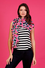 Load image into Gallery viewer, Minueto Pink Leo Scarf-Pink-Fi&amp;Co Boutique
