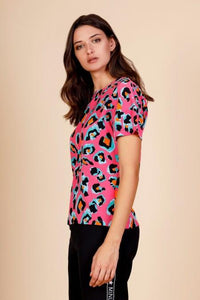 Minueto Pink Leo Top-Pink-Fi&Co Boutique