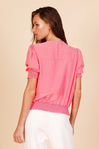 Minueto Strawberry Top-Pink-Fi&Co Boutique