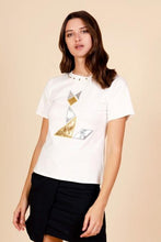 Load image into Gallery viewer, Minueto White Minueto T-Shirt-White-Fi&amp;Co Boutique
