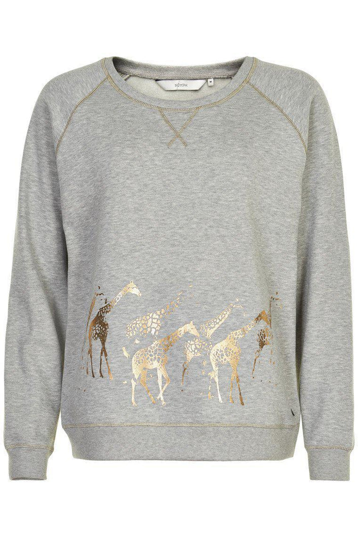 Numph NUADDIE SWEAT-Drizzle-Fi&Co Boutique