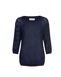 Numph Nuarava Pullover-Sapphire-Fi&Co Boutique