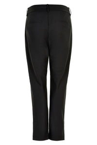 NÜMPH NUBABABUTTON Pants-Black-Fi&Co Boutique