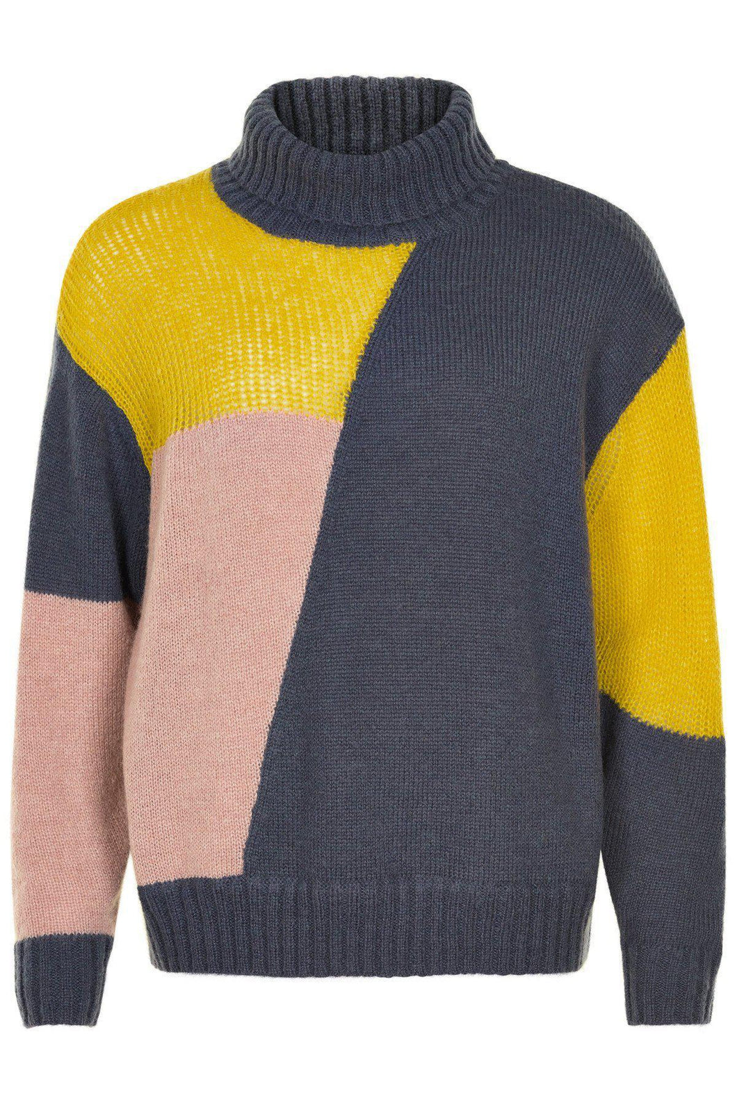 NÜMPH NUMMETTE TURTLENECK-Ombre Blue-Fi&Co Boutique