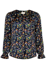 Load image into Gallery viewer, NÜMPH NUNANNA BLOUSE-Sapphire-Fi&amp;Co Boutique
