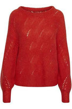 Load image into Gallery viewer, Part Two Tacita Pullover-Fiery Red-Fi&amp;Co Boutique
