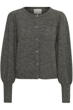 Load image into Gallery viewer, Part Two Taliva Cardigan-Medium Grey Melange-Fi&amp;Co Boutique
