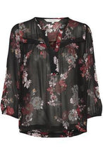 Load image into Gallery viewer, Part Two Vally Blouse-Bouquet Flower Print-Fi&amp;Co Boutique
