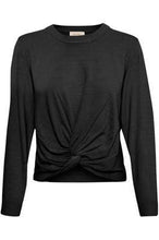 Load image into Gallery viewer, Part Two Vavaras Pullover-Black-Fi&amp;Co Boutique
