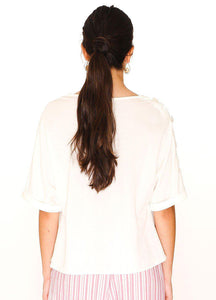 Pepaloves Diana Blouse-Ivory-Fi&Co Boutique