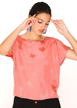 Load image into Gallery viewer, Pepaloves Top Pineapple Coral-Coral-Fi&amp;Co Boutique
