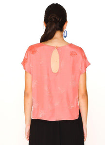 Pepaloves Top Pineapple Coral-Coral-Fi&Co Boutique