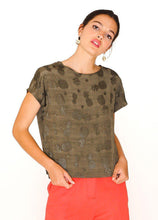 Load image into Gallery viewer, Pepaloves Top Pineapple Khaki-Khaki-Fi&amp;Co Boutique
