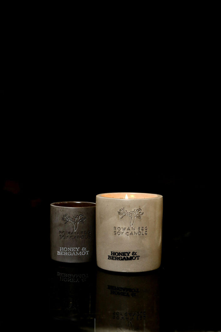 Rowan Beg Honey & Bergamot Candle-Honey and Bergamot-Fi&Co Boutique