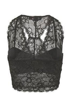 Load image into Gallery viewer, Soaked In Luxury Dolly Bralette-Black-Fi&amp;Co Boutique
