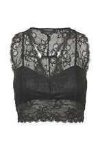 Load image into Gallery viewer, Soaked In Luxury Dolly Bralette-Black-Fi&amp;Co Boutique
