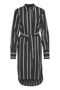 Soaked In Luxury SL Konnie Shirt Dress-Black-Fi&Co Boutique