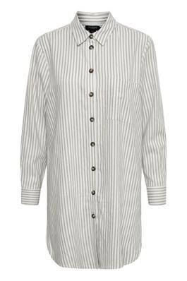 Soaked in Luxury Sosanna Tunic-Broken White Stripe-Fi&Co Boutique