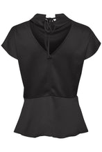 Load image into Gallery viewer, Soaked In Luxury Taimi Top-Black-Fi&amp;Co Boutique
