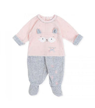 Load image into Gallery viewer, tutto piccolo 2Pieces Pyjma with Feet-Pink-Fi&amp;Co Boutique
