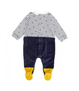 tutto piccolo Babygrow-Navy Blue-Fi&Co Boutique