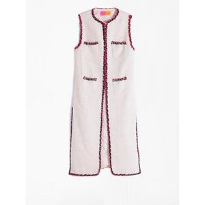 Vilagallo Alicia Waistcoat Madelaine Ecru Multi-ECRU MULTI-Fi&Co Boutique