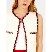 Load image into Gallery viewer, Vilagallo Alicia Waistcoat Madelaine Ecru Multi-ECRU MULTI-Fi&amp;Co Boutique
