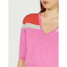 Load image into Gallery viewer, Vilagallo Aurora Sweater Pink and Orange-Pink/Orange-Fi&amp;Co Boutique
