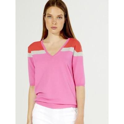 Vilagallo Aurora Sweater Pink and Orange-Pink/Orange-Fi&Co Boutique