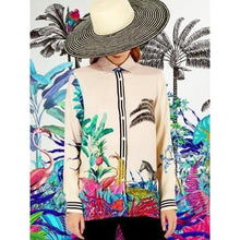 Load image into Gallery viewer, Vilagallo Dover Shirt Dundee Panello Print-Fluor Paris-Fi&amp;Co Boutique
