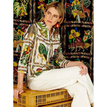 Load image into Gallery viewer, Vilagallo Flippa Shirt-Minneriya Print-Fi&amp;Co Boutique
