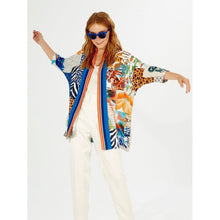 Load image into Gallery viewer, Vilagallo Mariana Jacket-Summer Collage Print-Fi&amp;Co Boutique
