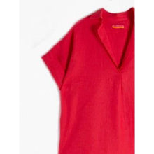 Load image into Gallery viewer, Vilagallo Monica Shirt-Coral Puro Lino-Fi&amp;Co Boutique
